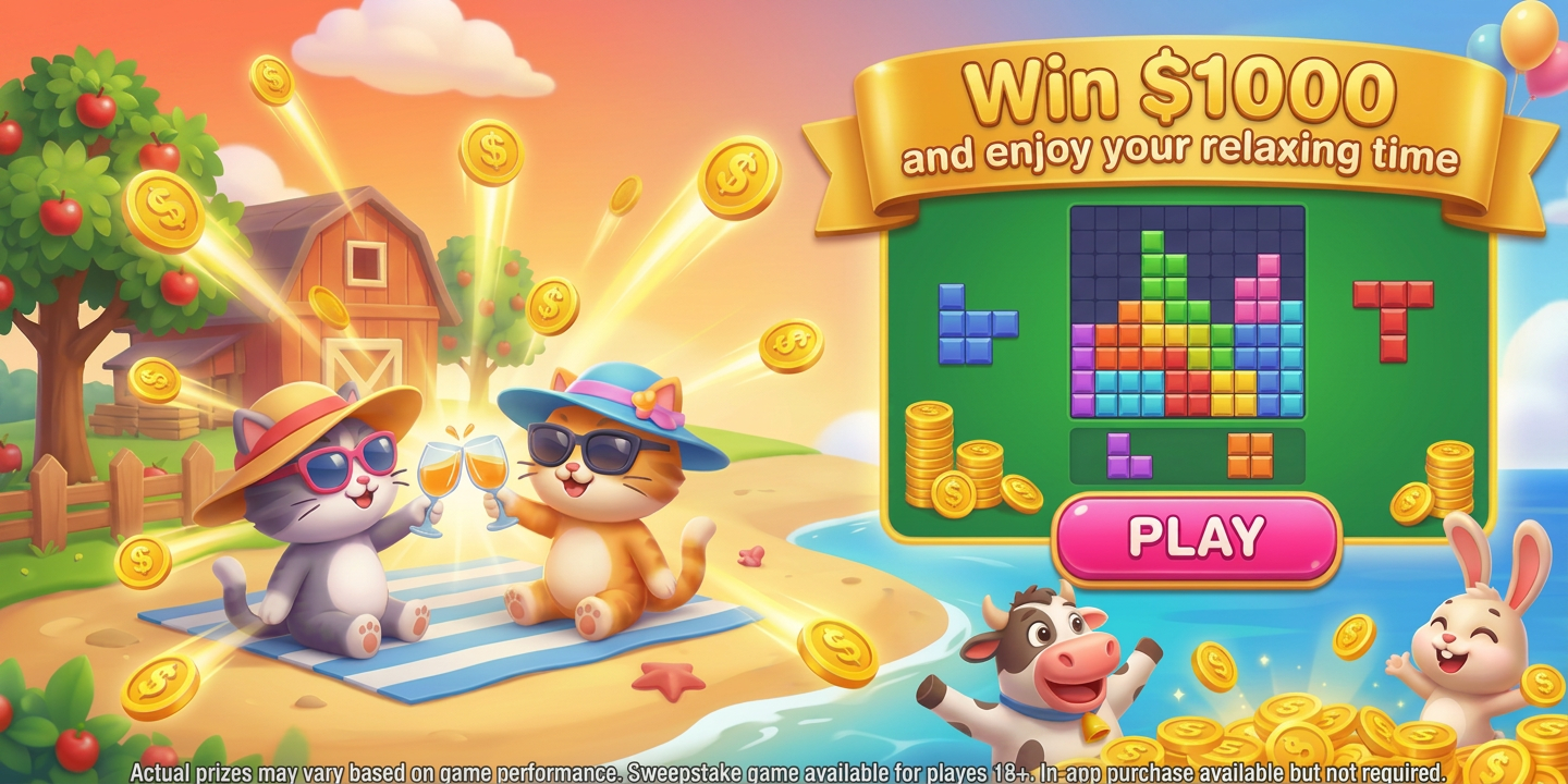 Block Bonanza:Win Real Cash