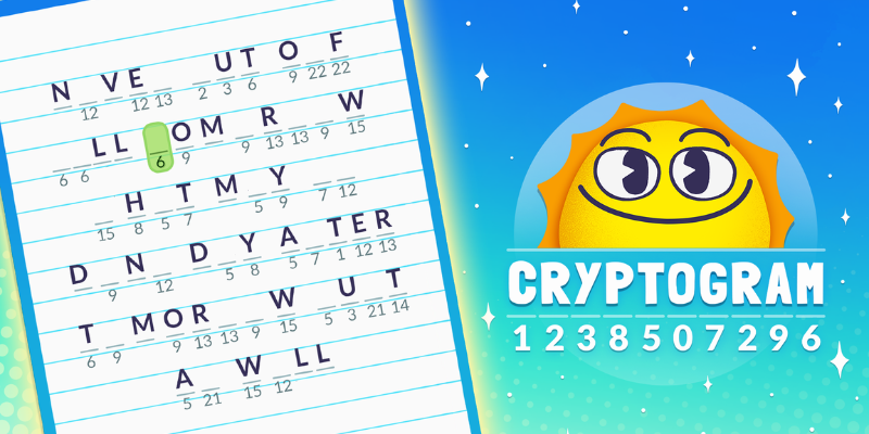 Cryptogram: Logic Puzzle Game