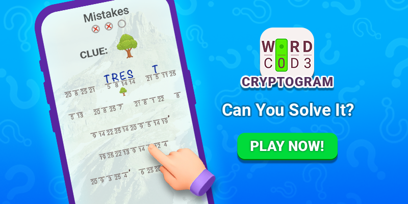 Cryptogram: Word Logic Puzzles